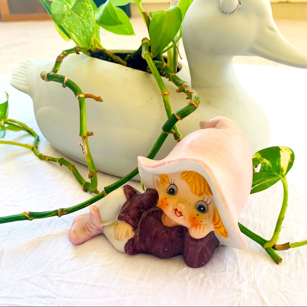 Homco Porcelain Pixie Elf #5213